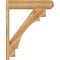 Ekena Millwork Merced Craftsman Rough Sawn Outlooker, Western Red Cedar, 8"W x 34"D x 42"H OUT08X34X42MRC04RWR - alternate 2